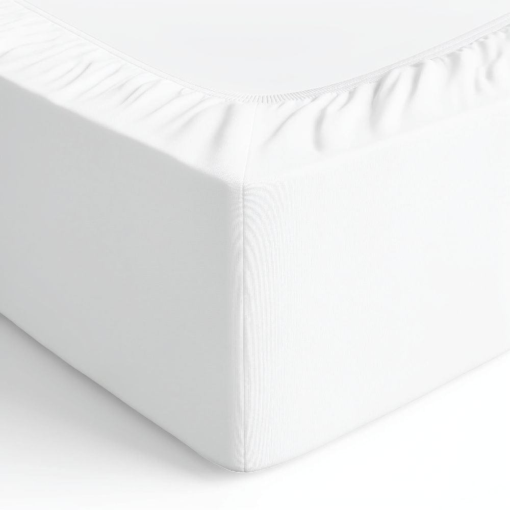 Fitted Bed Sheets Deep Pocket - Minimalistische beddengoedset, effen kleur, hoeslaken, katoenen