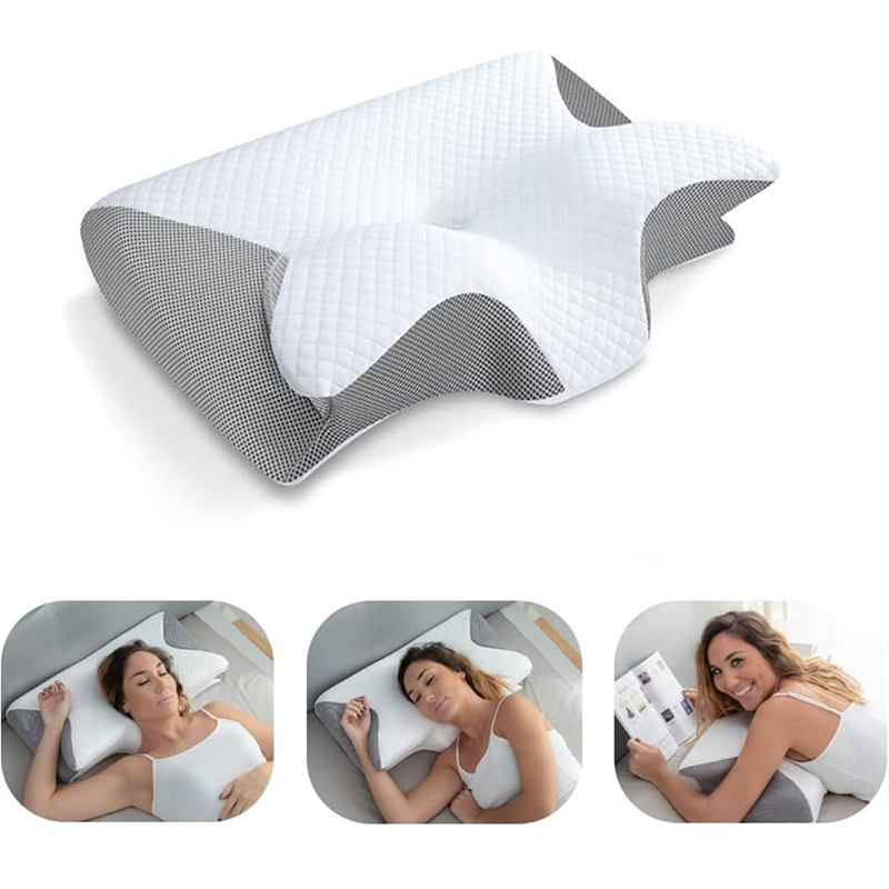 Nieuw traagschuim cervicaal ku - Memory Foam Orthopedic Pillow Neck Pain recensie en prijs