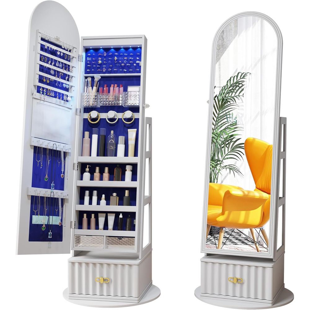 63 inch lange spiegelkast met  - Storage & Organization recensie en prijs