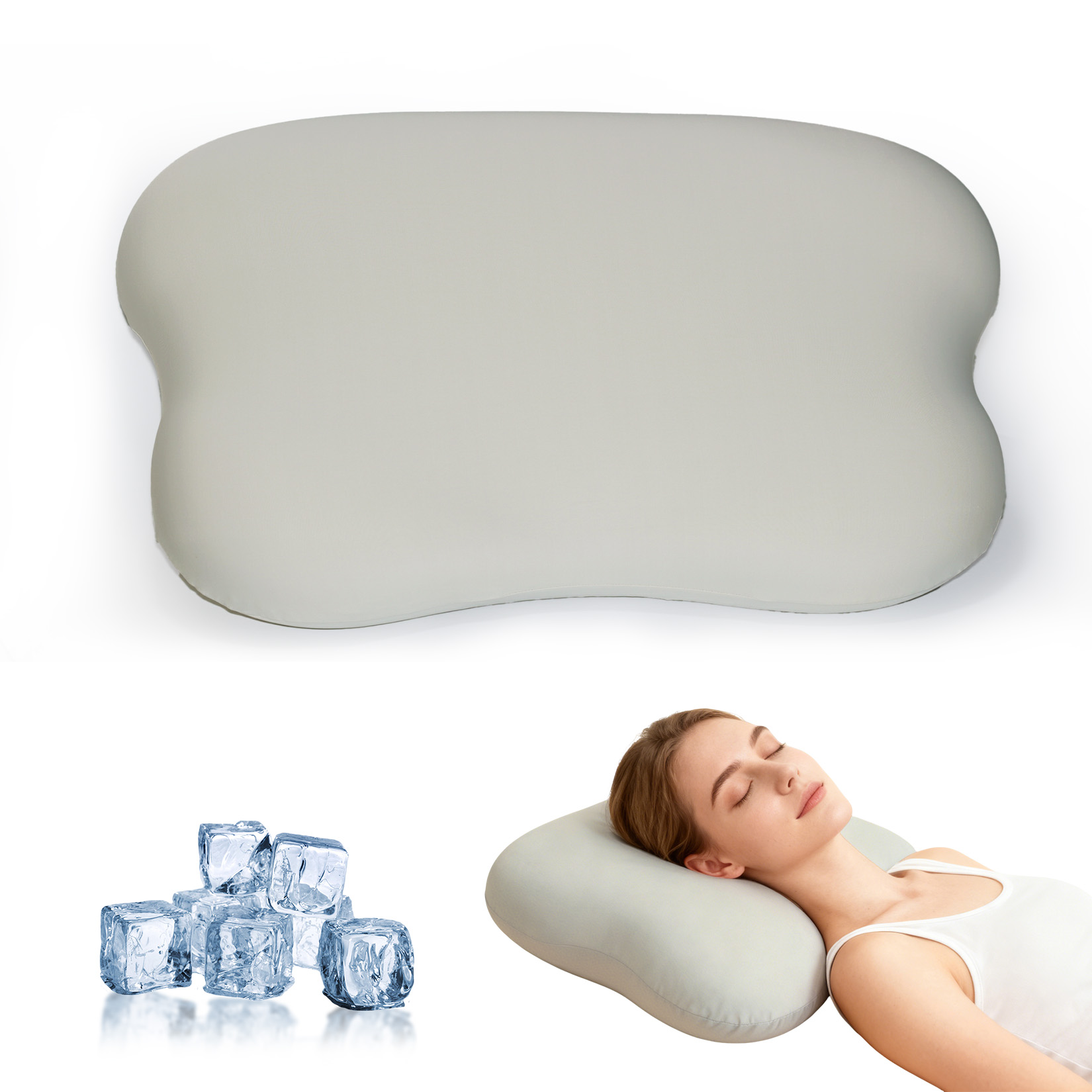 Nekkussen voor de nek en schou - Memory Foam Orthopedic Pillow Neck Pain recensie en prijs