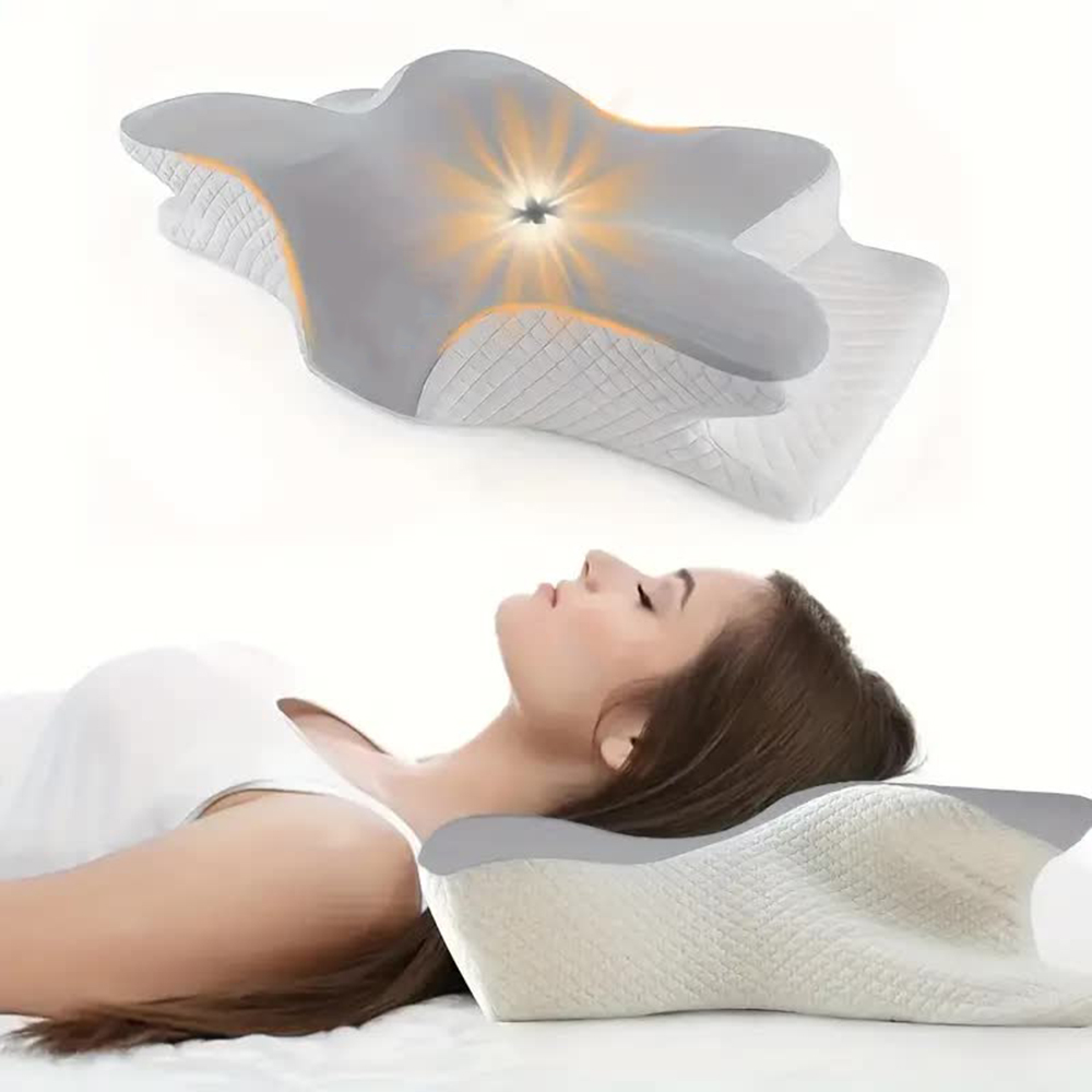 Traagschuimkussens Vlindervorm - Memory Foam Orthopedic Pillow Neck Pain recensie en prijs